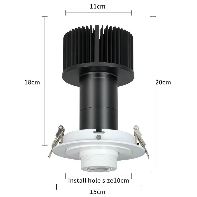 Projecter Static Gobosign 40w Static Embedded Projector – gobosign