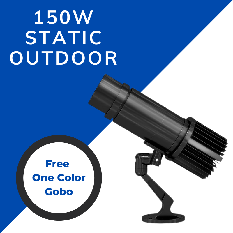 Gobosign 150w Outdoor Static Waterproof Gobo Projector