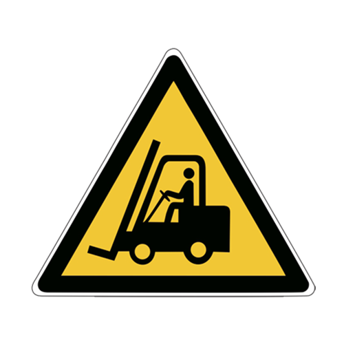 Forklift warning - GOBO SIGN