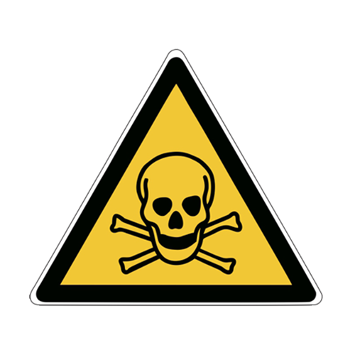 Toxic material - GOBO SIGN