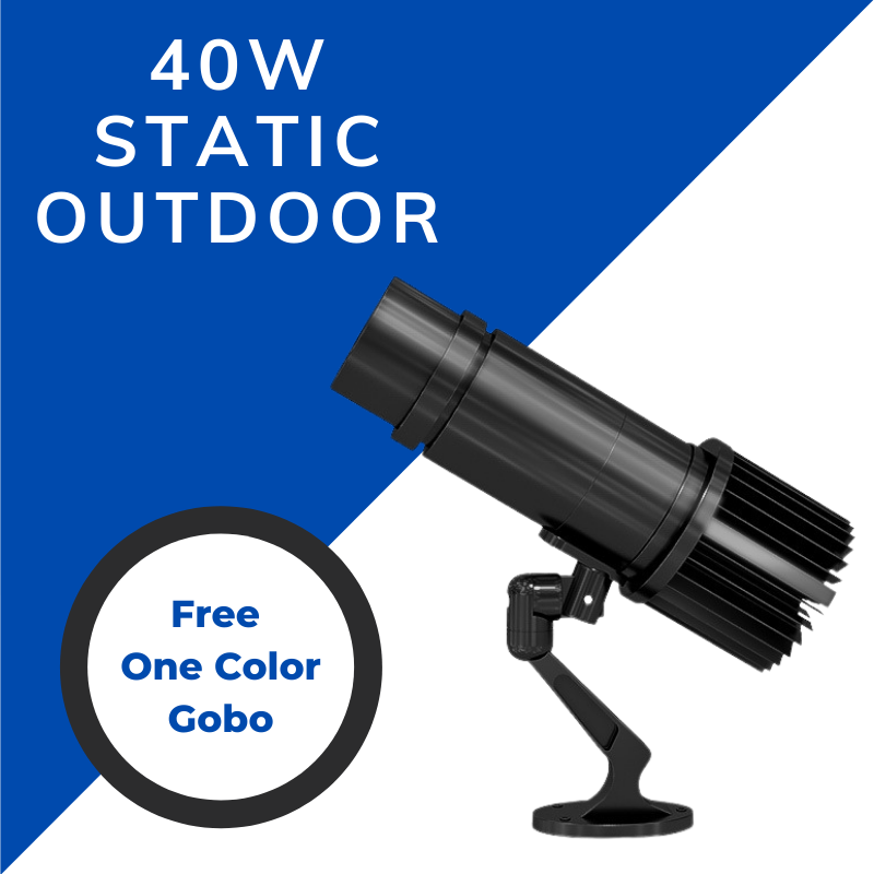 Gobosign 40w Outdoor Static Waterproof Gobo Projector – gobosign