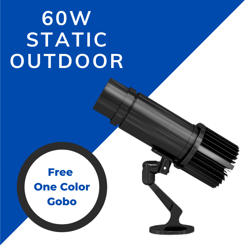 Gobosign 60w Outdoor Static Waterproof Gobo Projector – gobosign