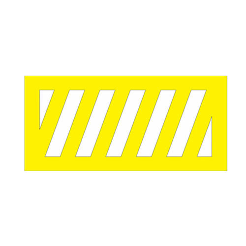 Shaded area yellow - GOBO SIGN – gobosign